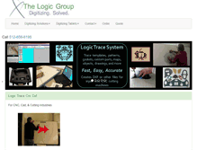 Tablet Screenshot of logicgroup.com